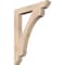 Ekena Millwork Legacy Slat Smooth Bracket, Douglas Fir, 3 1/2"W x 26"D x 34"H BKT04X26X34LEC06SDF - alternate 1